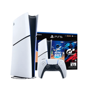 CONSOLA PS5 SLIM DIGITAL 2 JUEGOS (ASTRO BOT / GT7) USADA