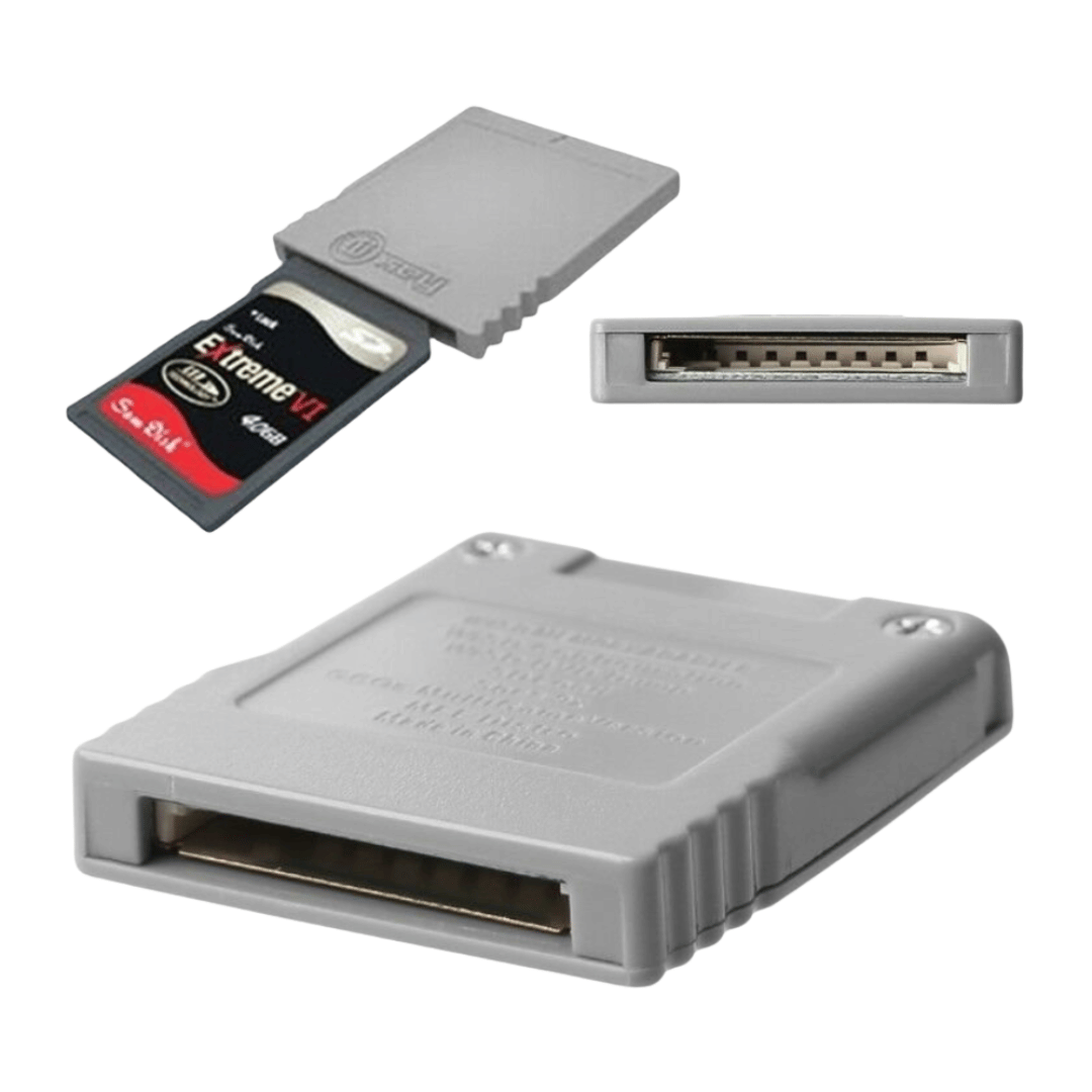 ADAPTADOR PARA MEMORIA SD PARA GAMECUBE / WII WIISD