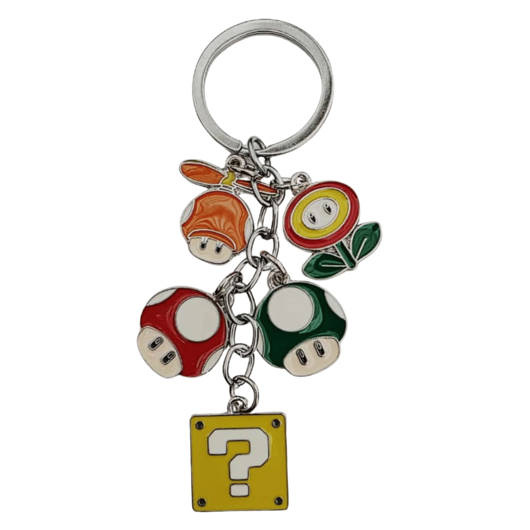 LLAVERO MARIO BROS POWER UPS